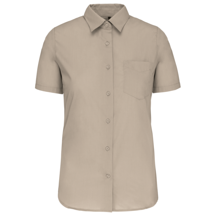 Chemisette femme manches courtes polycoton Kariban