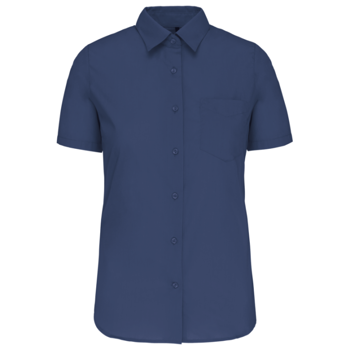 Chemisette femme manches courtes polycoton Kariban