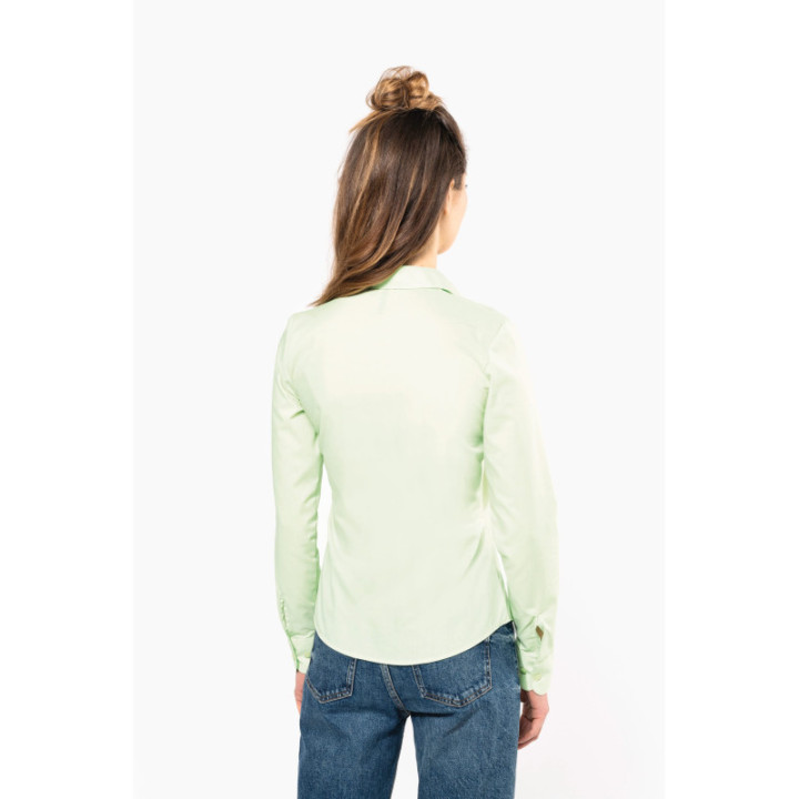 Chemise femme manches longues polycoton jessica kariban