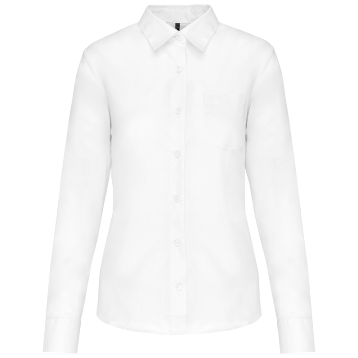 Chemise femme manches longues polycoton jessica kariban