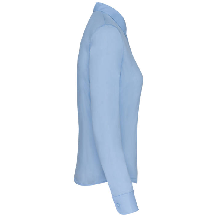 Chemise femme manches longues polycoton jessica kariban