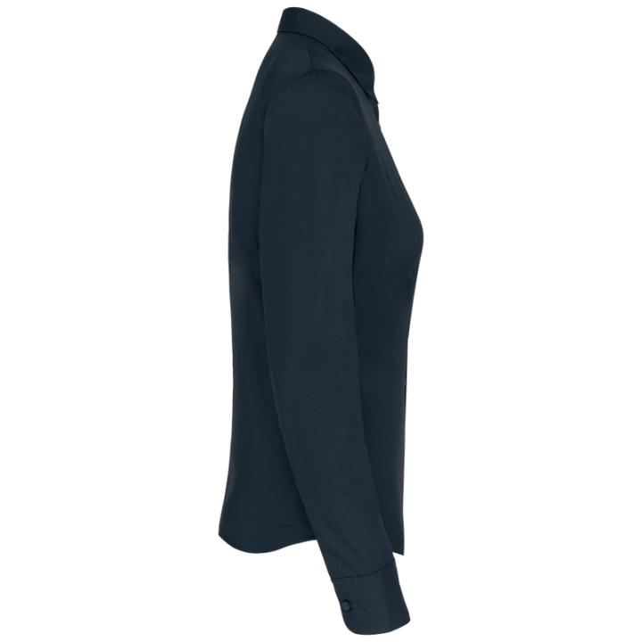 Chemise femme manches longues polycoton jessica kariban
