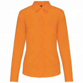 Chemise femme manches longues polycoton jessica kariban