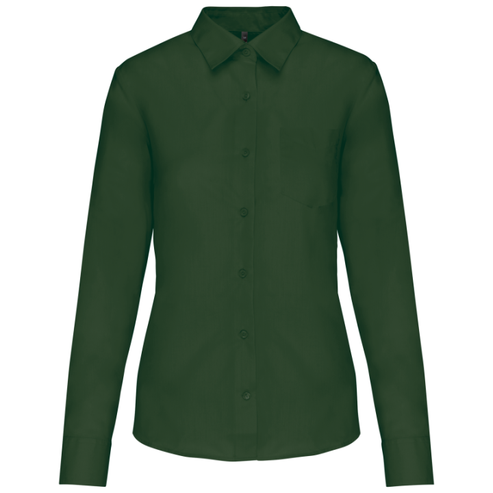 Chemise femme manches longues polycoton jessica kariban