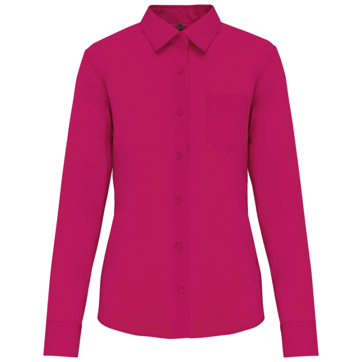 Chemise femme manches longues polycoton jessica kariban