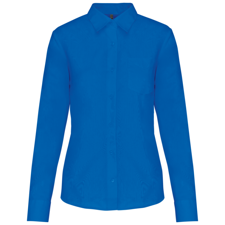 Chemise femme manches longues polycoton jessica kariban