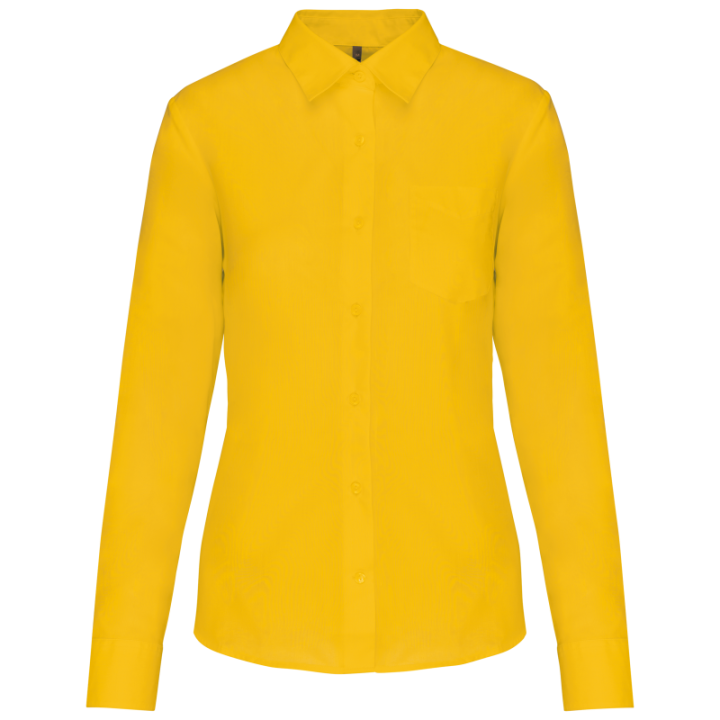 Chemise femme manches longues polycoton jessica kariban
