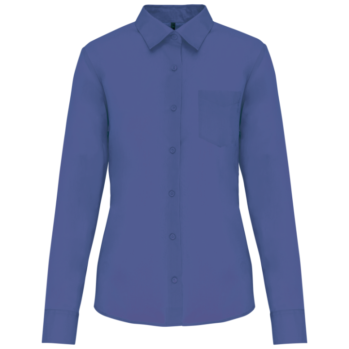 Chemise femme manches longues polycoton jessica kariban
