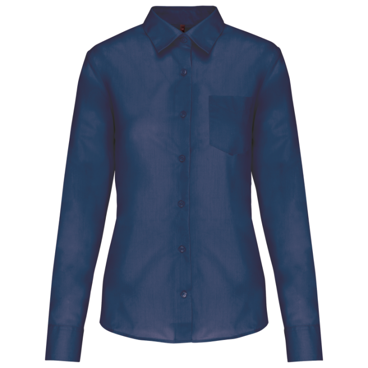 Chemise femme manches longues polycoton jessica kariban