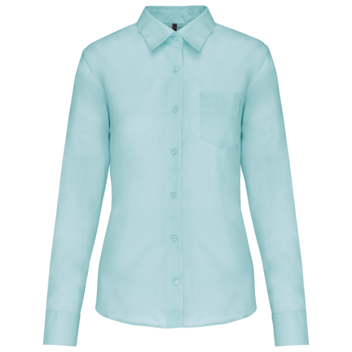 Chemise femme manches longues polycoton jessica kariban