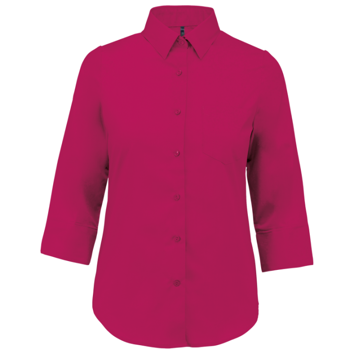 Chemise femme manches 3/4