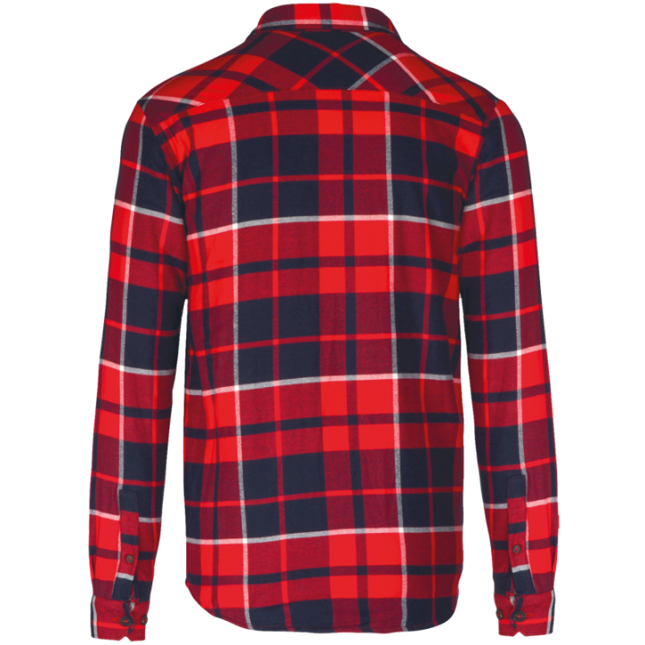 Surchemise à carreaux doublée sherpa