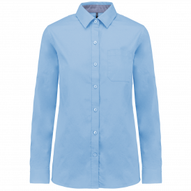 Chemise coton Nevada manches longues femme
