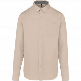 Chemise coton manches longues Nevada homme (2)