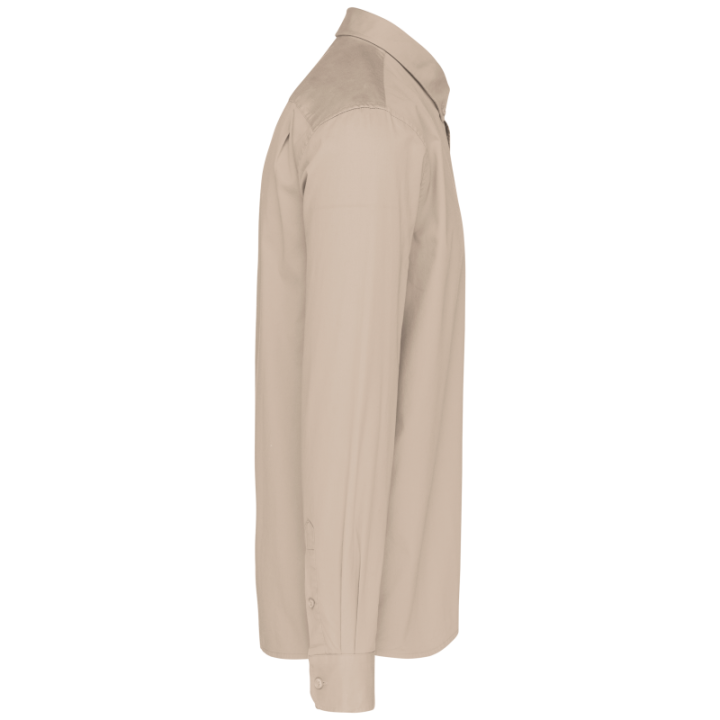 Chemise coton manches longues Nevada homme