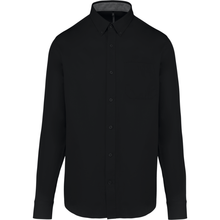 Chemise coton manches longues Nevada homme