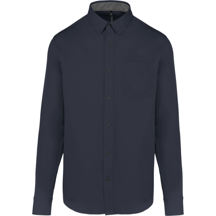 Chemise coton manches longues Nevada homme