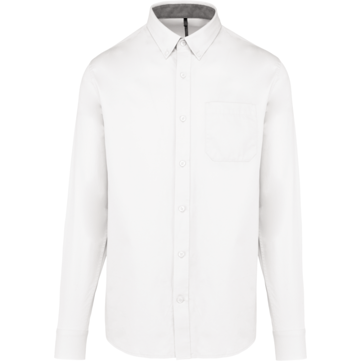 Chemise coton manches longues Nevada homme