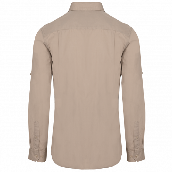 Chemise safari manches longues homme