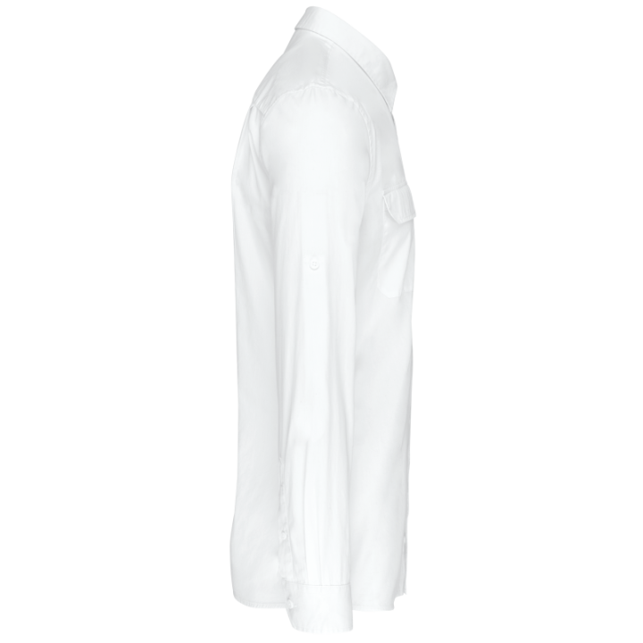 Chemise safari manches longues homme