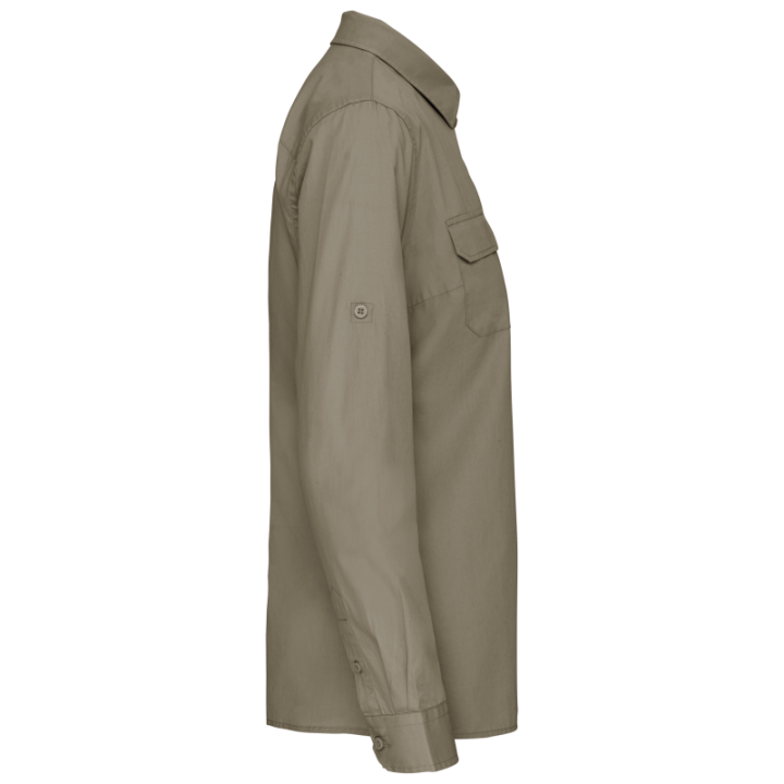 Chemise safari manches longues femme