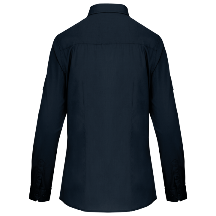 Chemise safari manches longues femme