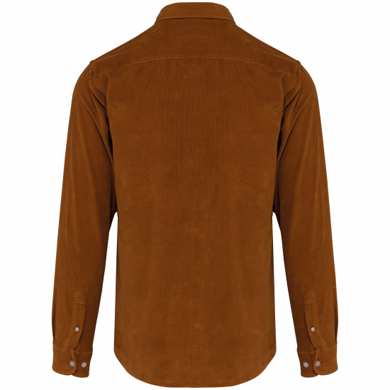 Chemise manches longues en velours homme chic et urbain