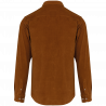 Chemise manches longues en velours homme chic et urbain