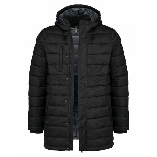 Parka doudoune légère à capuche homme
