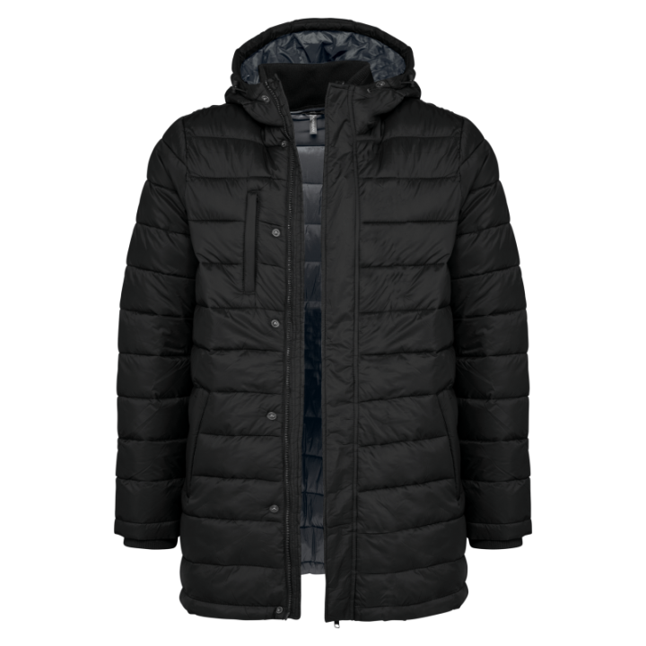 Parka doudoune légère à capuche homme