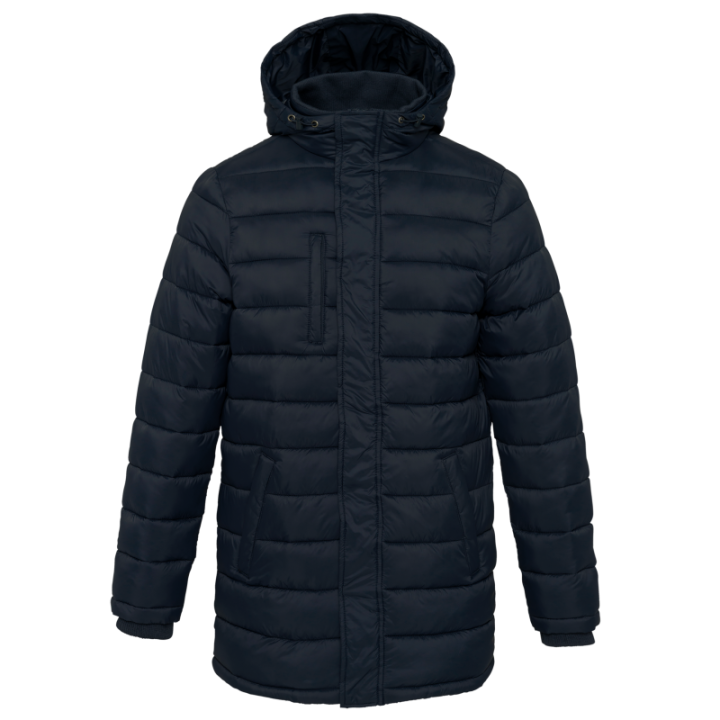 Parka doudoune légère à capuche homme