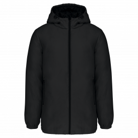 Parka en tissu recyclée avec capuche (2)