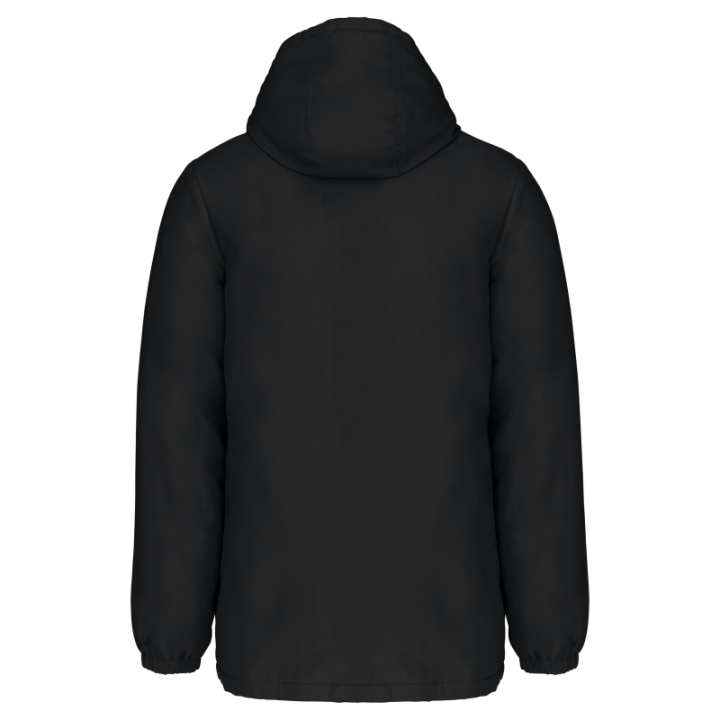 Parka en tissu recyclée avec capuche