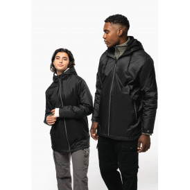 Veste à capuche unisexe avec doublure en micropolaire