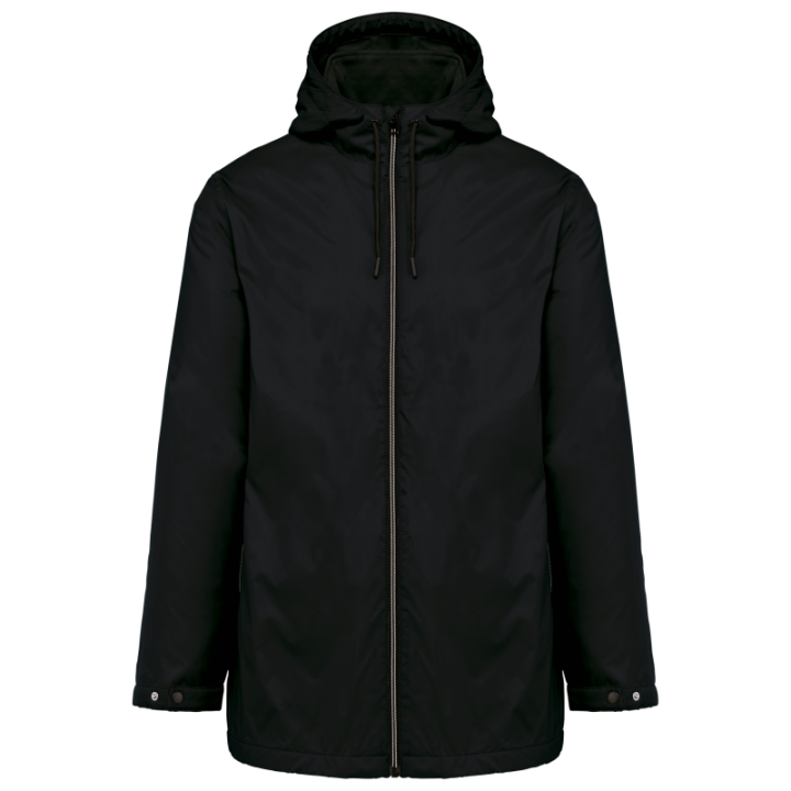 Veste à capuche unisexe avec doublure en micropolaire