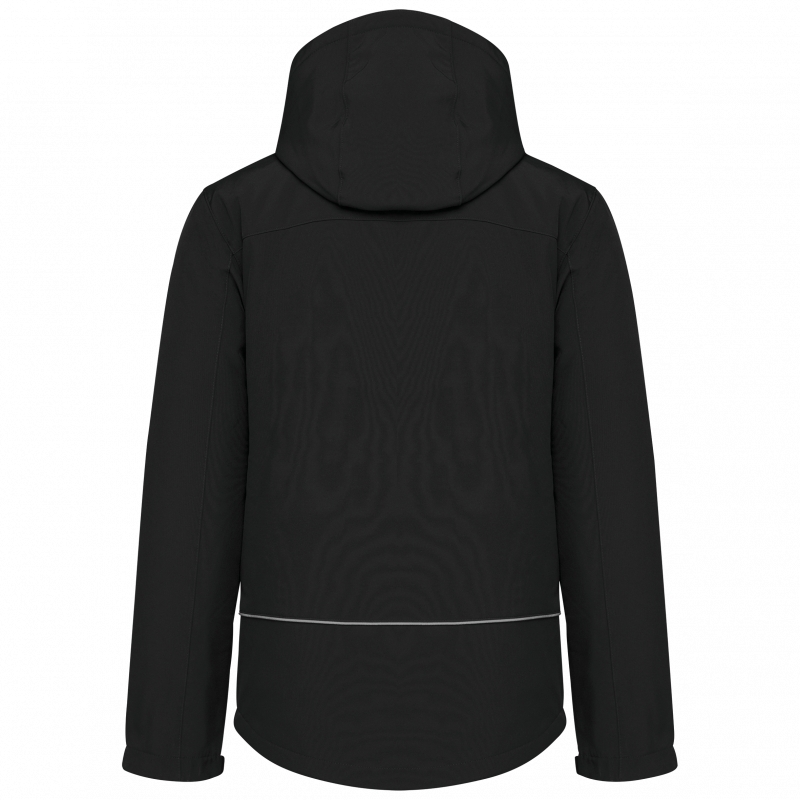 Parka softshell doublée capuche homme KARIBAN