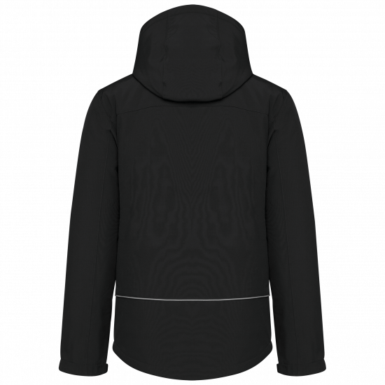 Parka softshell doublée capuche homme KARIBAN