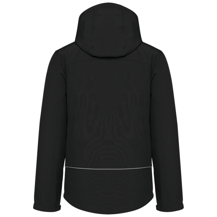 Parka softshell doublée capuche homme KARIBAN