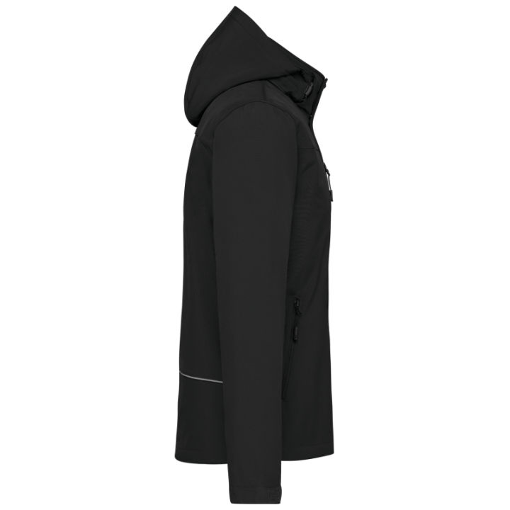 Parka softshell doublée capuche homme KARIBAN