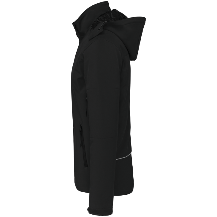 Parka softshell doublée capuche homme KARIBAN