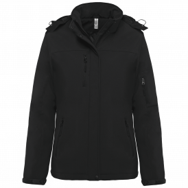Parka softshell doublée capuche femme KARIBAN (2)
