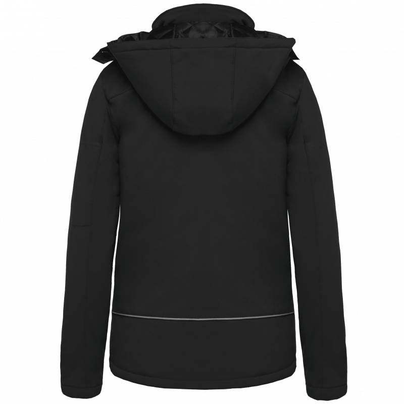 Parka softshell doublée capuche femme KARIBAN