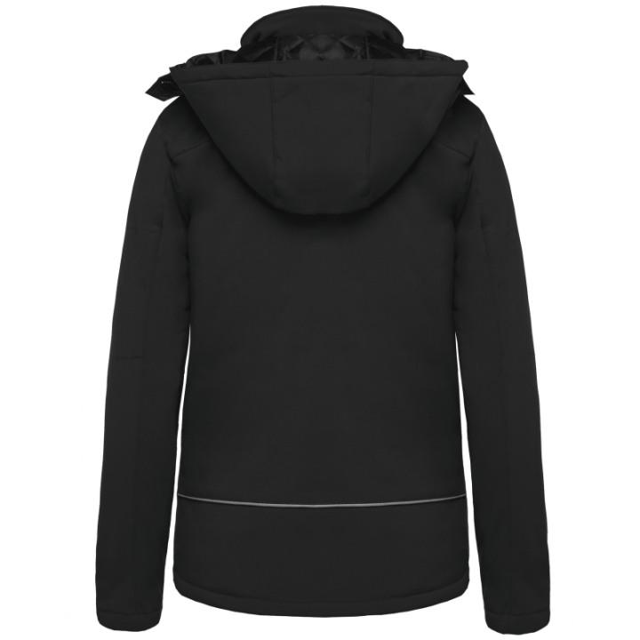 Parka softshell doublée capuche femme KARIBAN