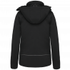 Parka softshell doublée capuche femme KARIBAN