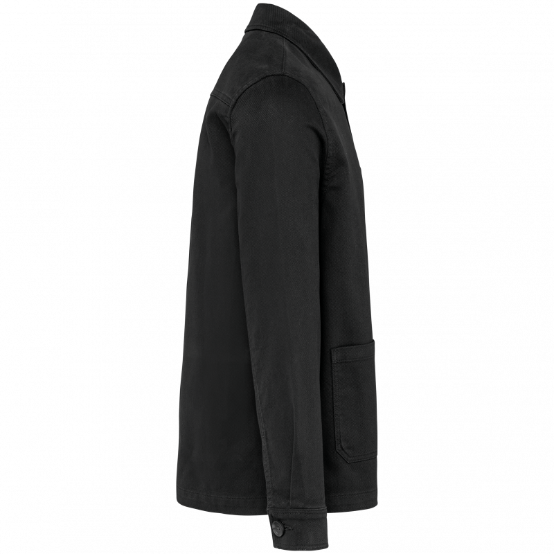 Veste worker homme effet délavé tendance vintage