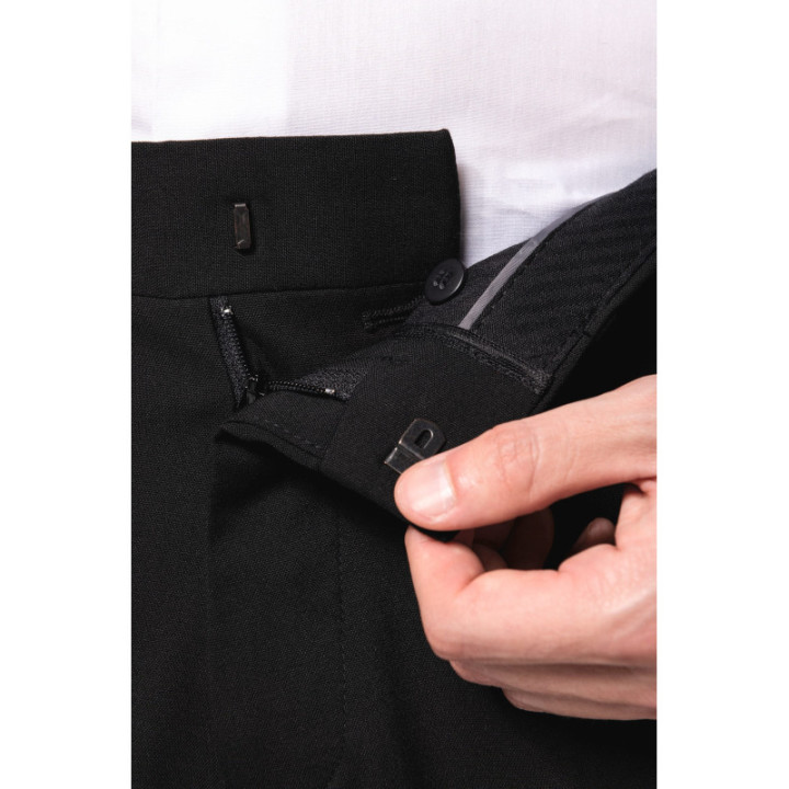 Pantalon de costume homme pour serveur ou hôte d'accueil