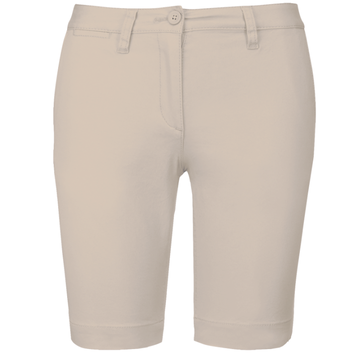 Bermuda chino femme