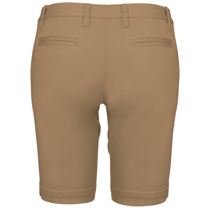 Bermuda chino femme