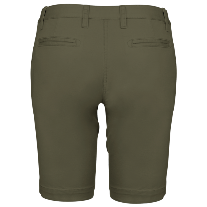 Bermuda chino femme