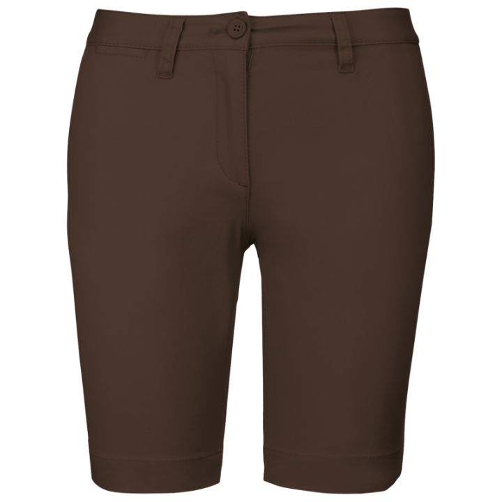 Bermuda chino femme